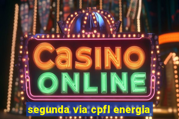 segunda via cpfl energia